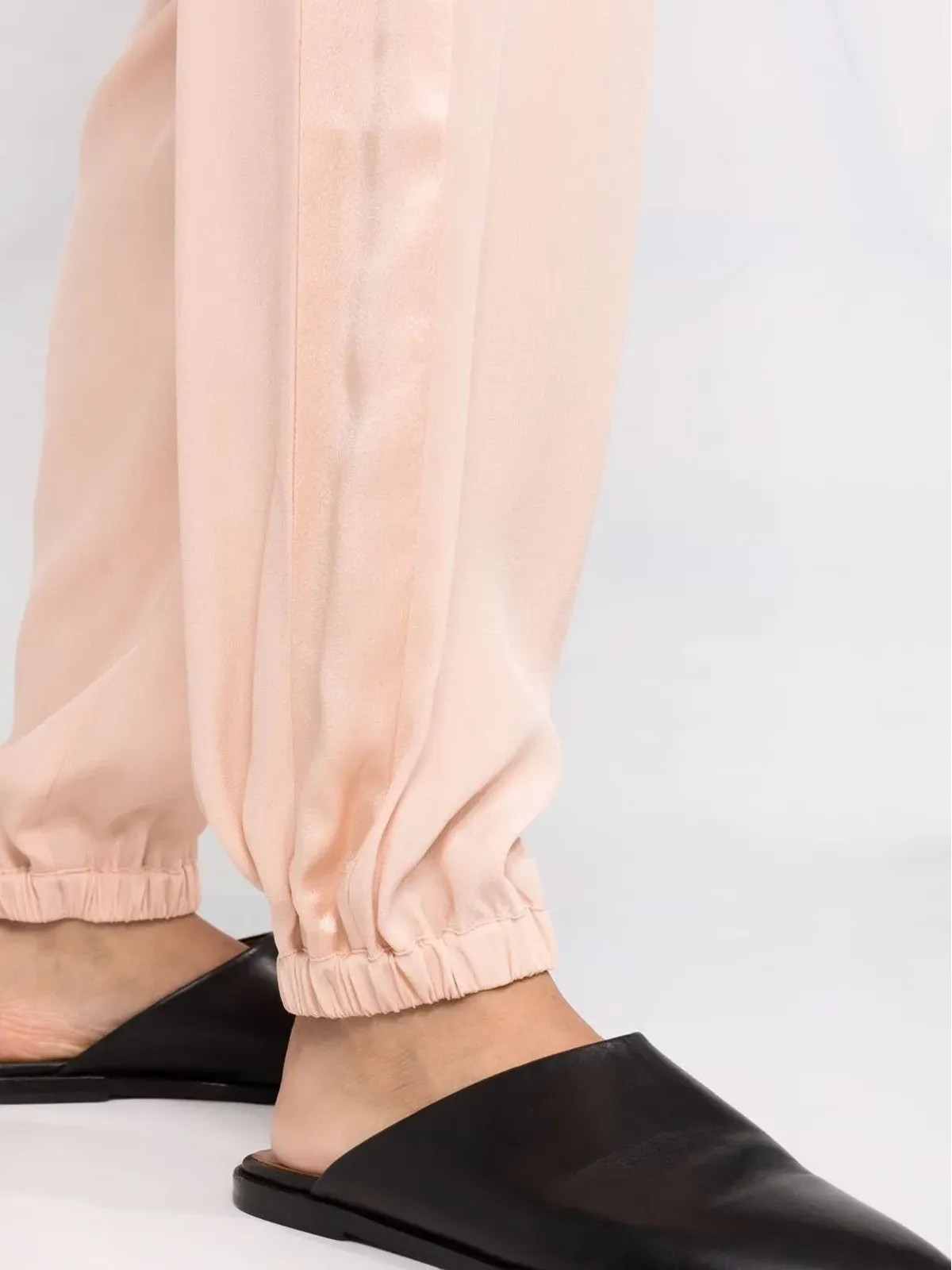 Fabiana Filippi ドロップクロッチ トラックパンツ - 画像5
