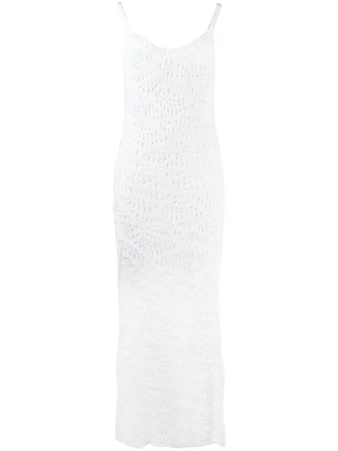 Fabiana Filippi Fabiana Filippi クロシェ風ニットドレスの商品画像