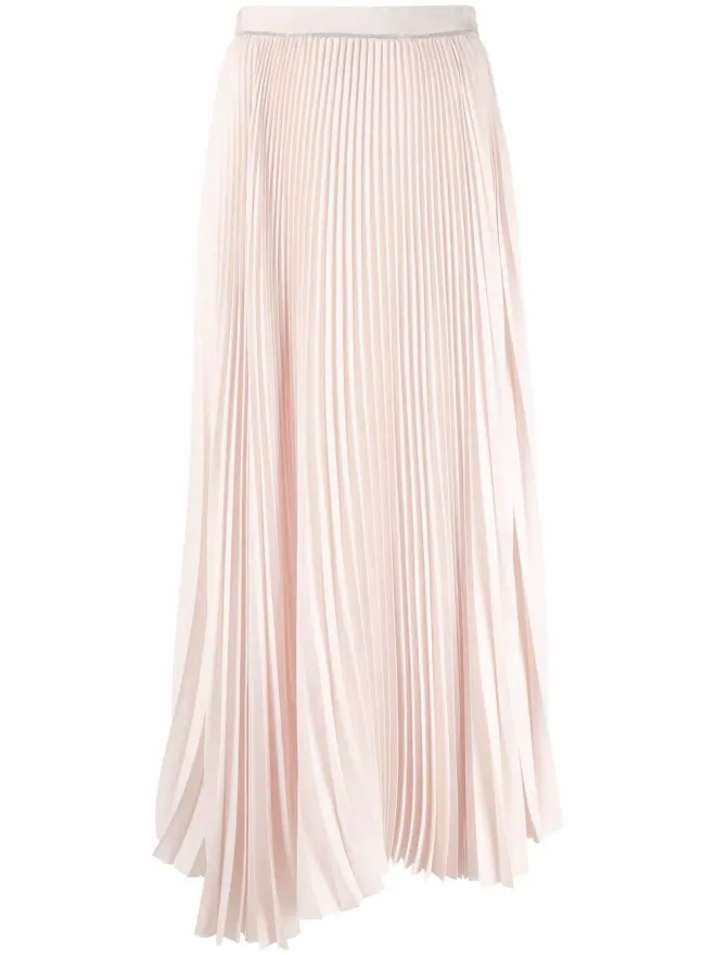 Fabiana Filippi Fabiana Filippi ビーズ付きプリーツミディスカートの商品画像