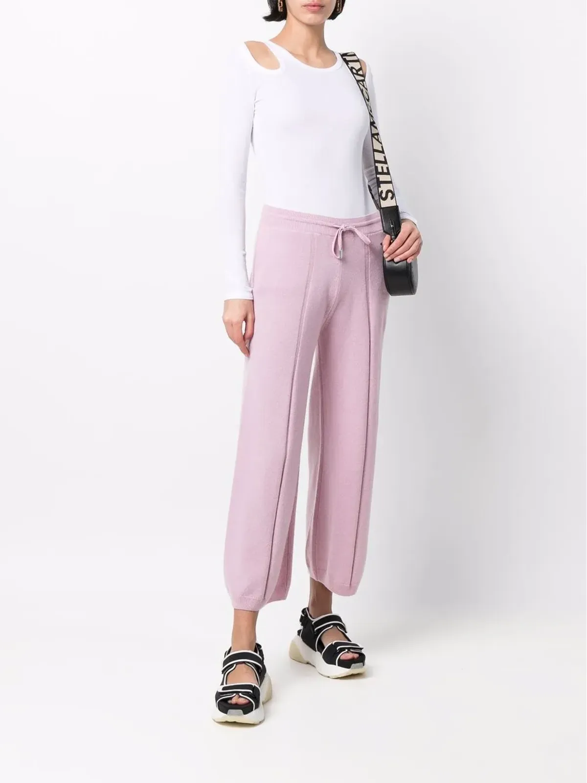 Stella McCartney カットアウト長袖トップ - White - 画像2