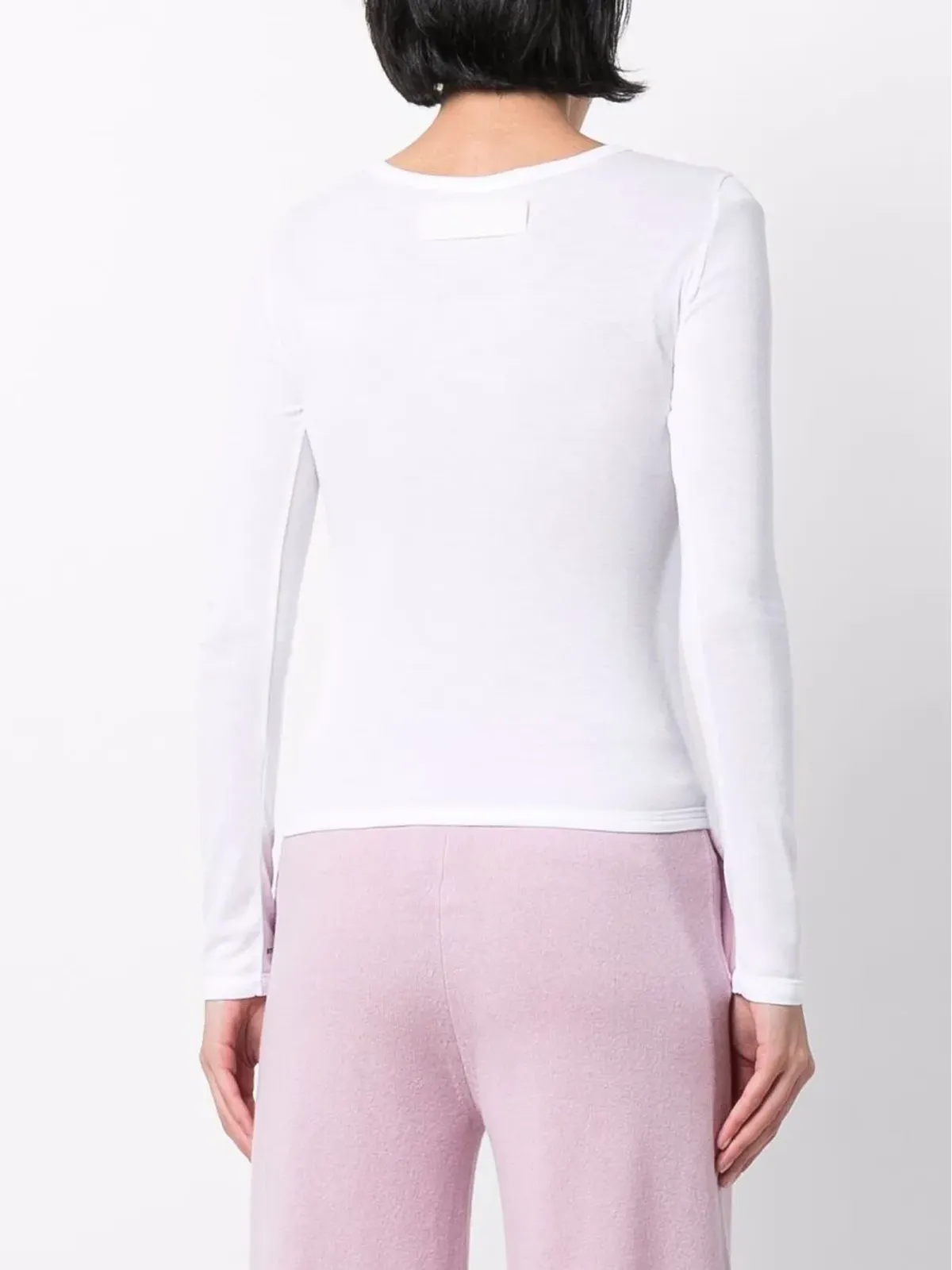 Stella McCartney カットアウト長袖トップ - White - 画像4
