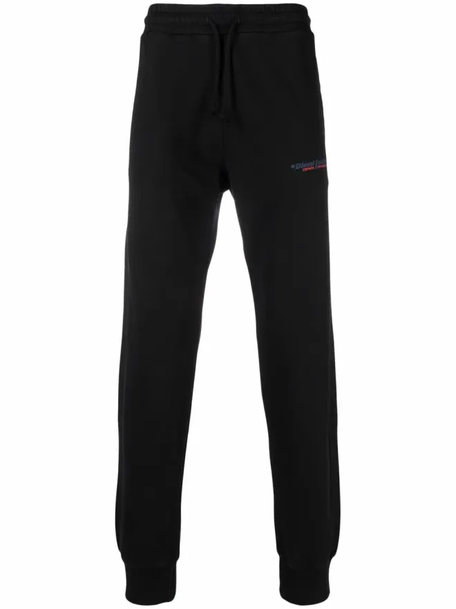 Diesel Diesel P-Tary-Ind ロゴプリント トラックパンツ - ブラックの商品画像