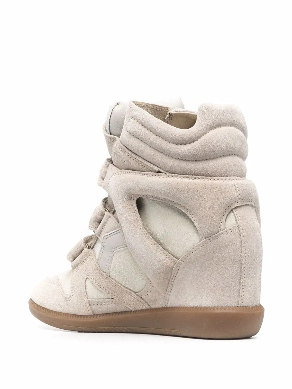 ISABEL MARANT Bekett 50mm ハイトップ ウェッジスニーカー - 画像3