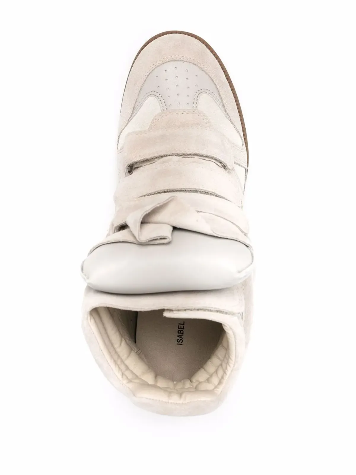 ISABEL MARANT Bekett 50mm ハイトップ ウェッジスニーカー - 画像4