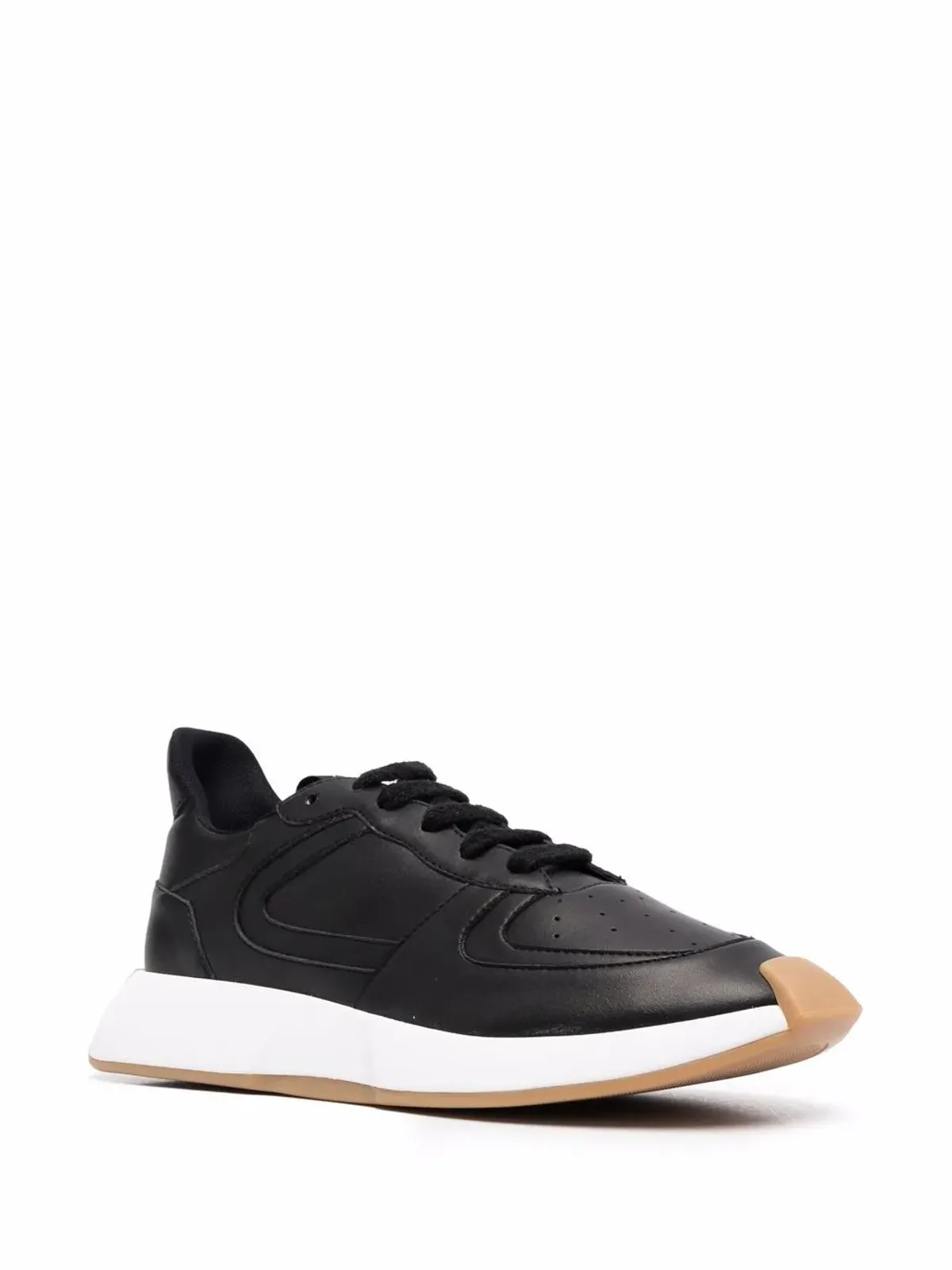 Giuseppe Zanotti チャンキー ロー・トップスニーカー - ブラック - 画像2