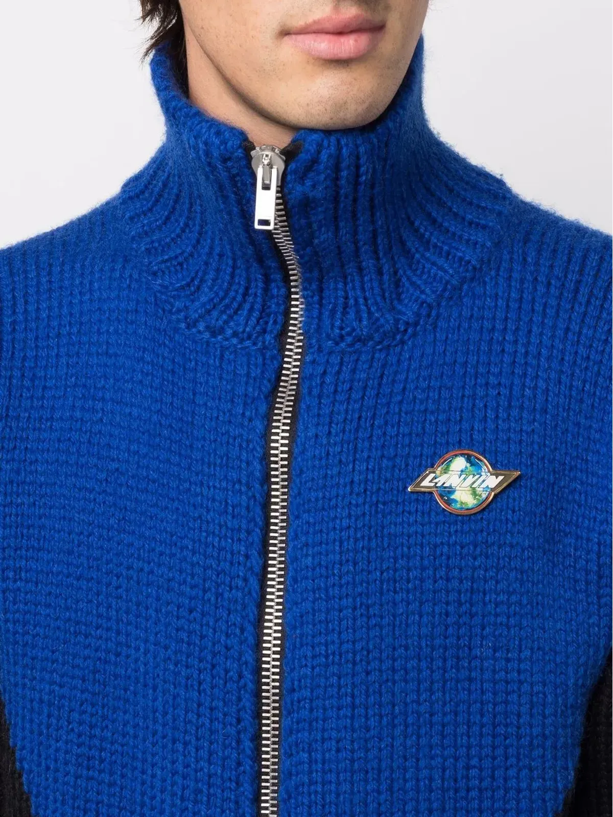Lanvin ロゴプレート ブローチ - ゴールド - 画像2