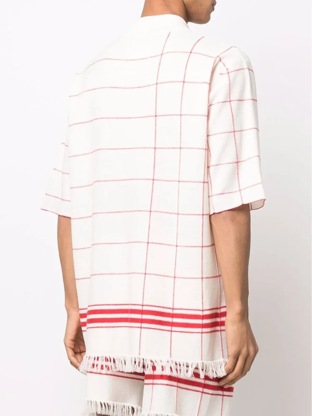 Maison Margiela ストライプポロシャツ - Neutrals - 画像4