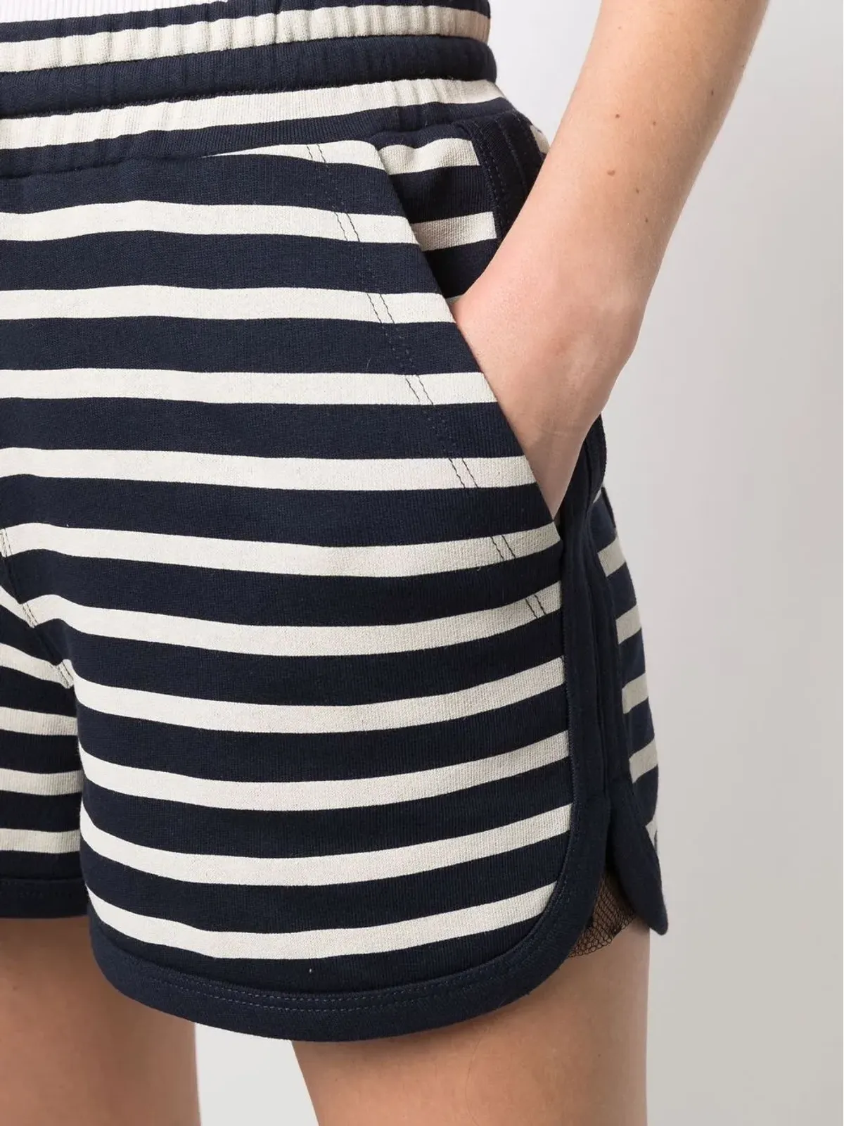 RED Valentino ドローストリングウエスト トラックパンツ - 画像5
