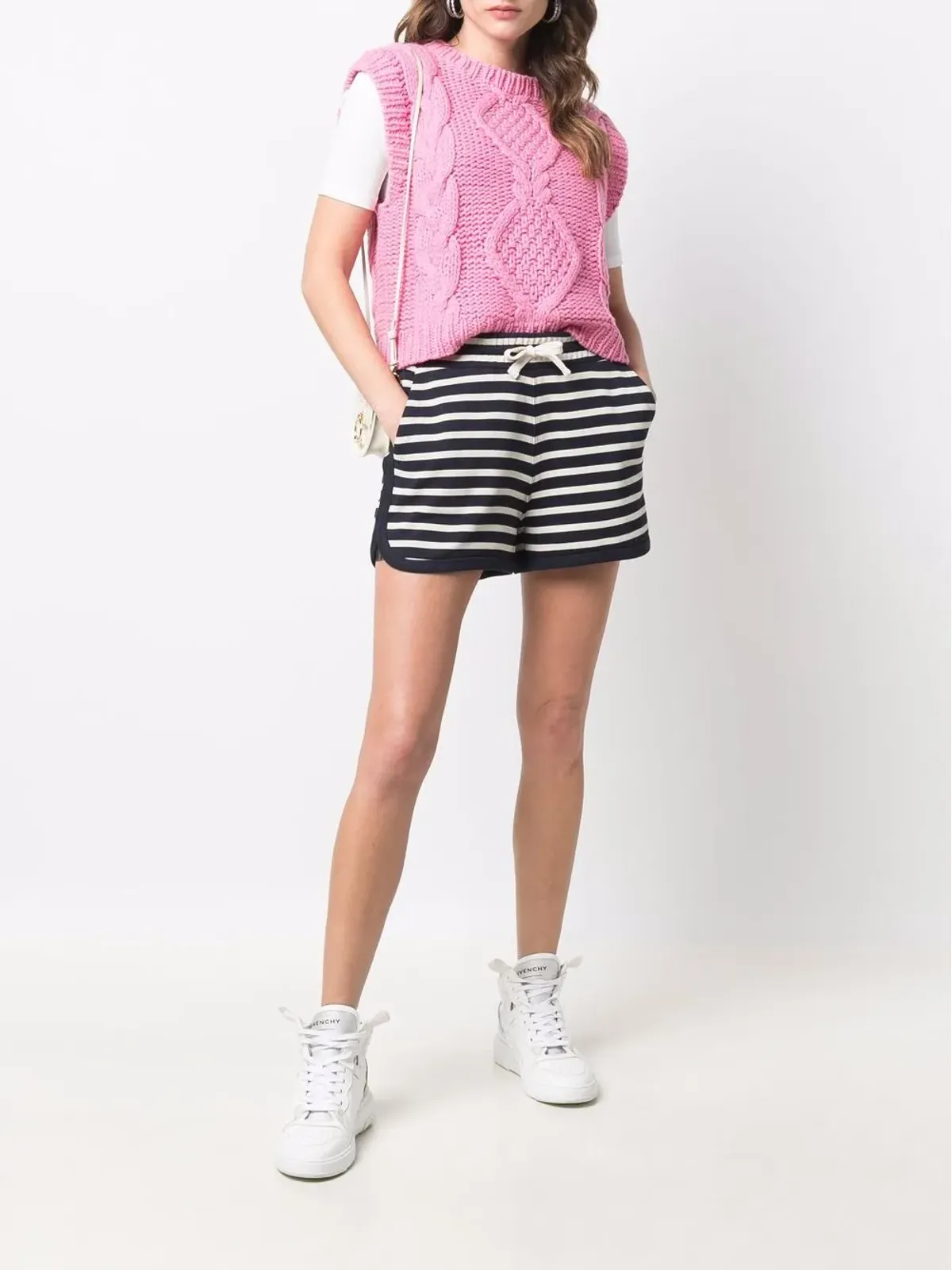 RED Valentino ドローストリングウエスト トラックパンツ - 画像2