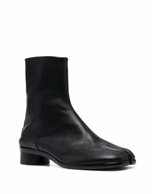 Maison Margiela タビ 30mm レザー アンクルブーツ（ブラック） - サムネイル2