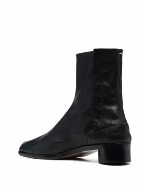 Maison Margiela タビ 30mm レザー アンクルブーツ（ブラック） - サムネイル3