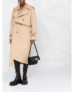 Maison Margiela スナッチド レザー クラッチバッグ - サムネイル2