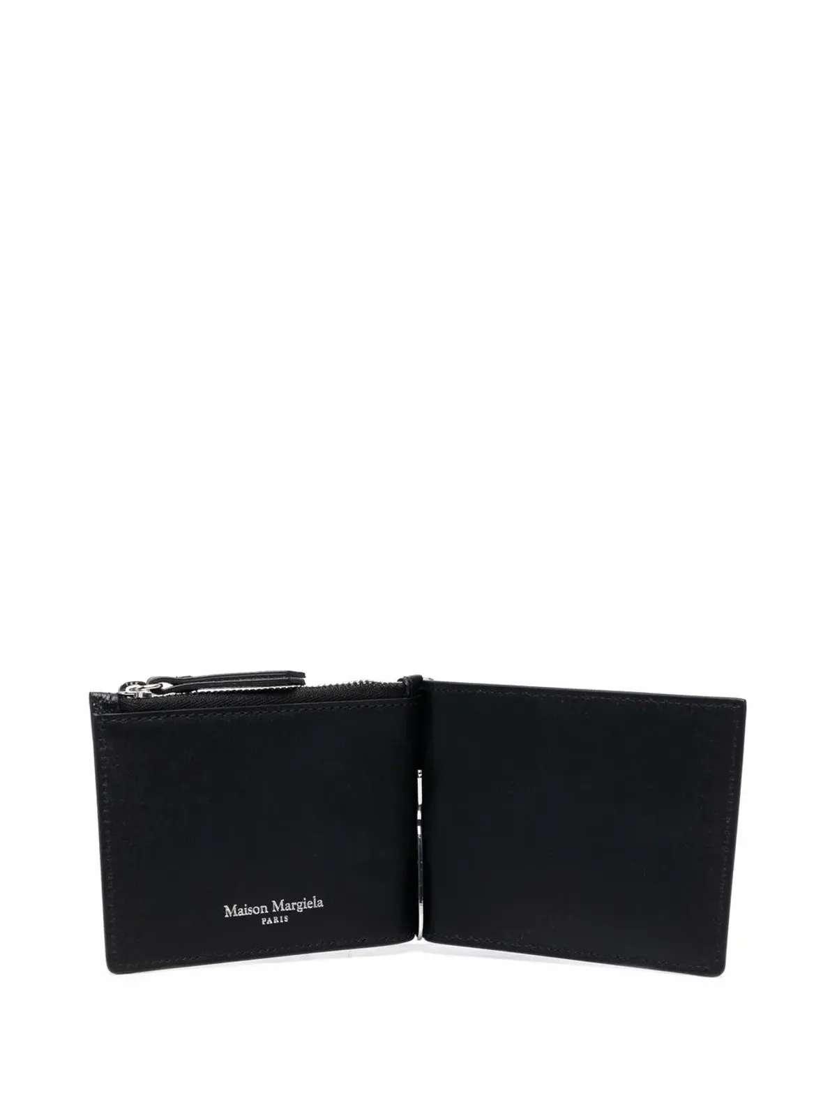 Maison Margiela フォー スティッチズ レザー マネークリップ ウォレット - 画像3