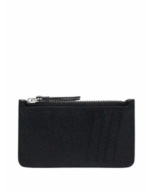 Maison Margiela フォーステッチ レザー カードホルダー - サムネイル1
