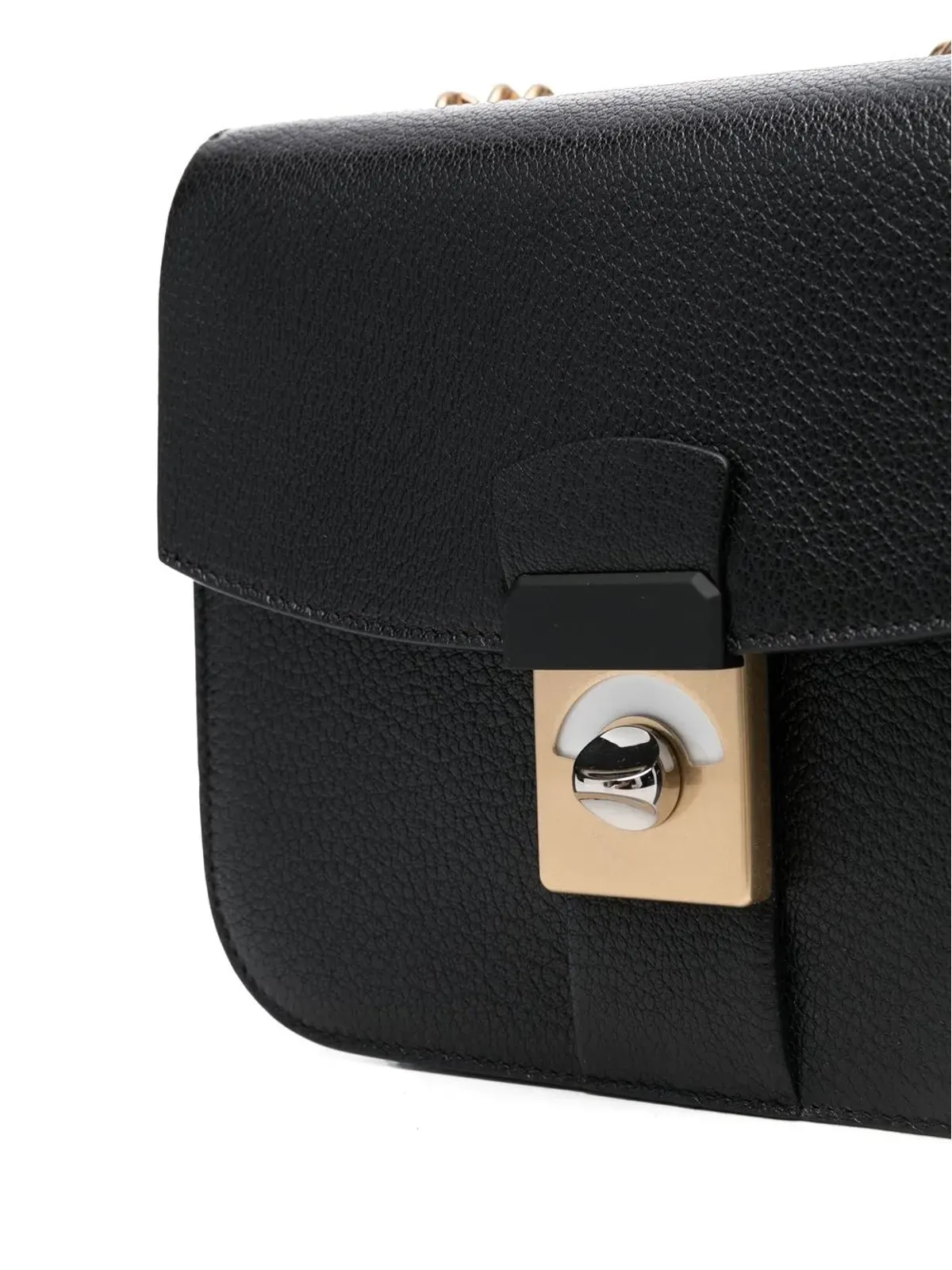 Maison Margiela New Lock レザーショルダーバッグ - 画像4