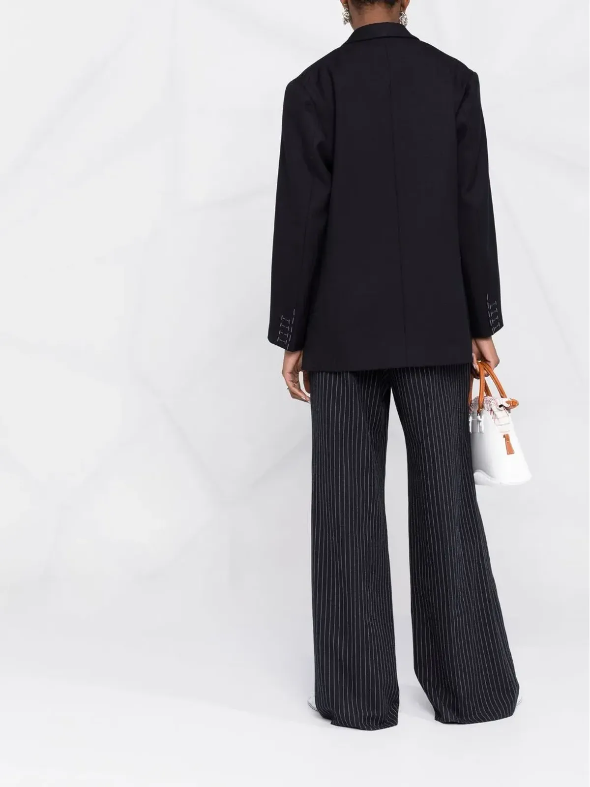 Maison Margiela シングルブレストオーバーサイズブレザー - 画像4