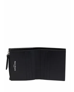 Maison Margiela フォーステッチ レザー ウォレット - ブラック - サムネイル3