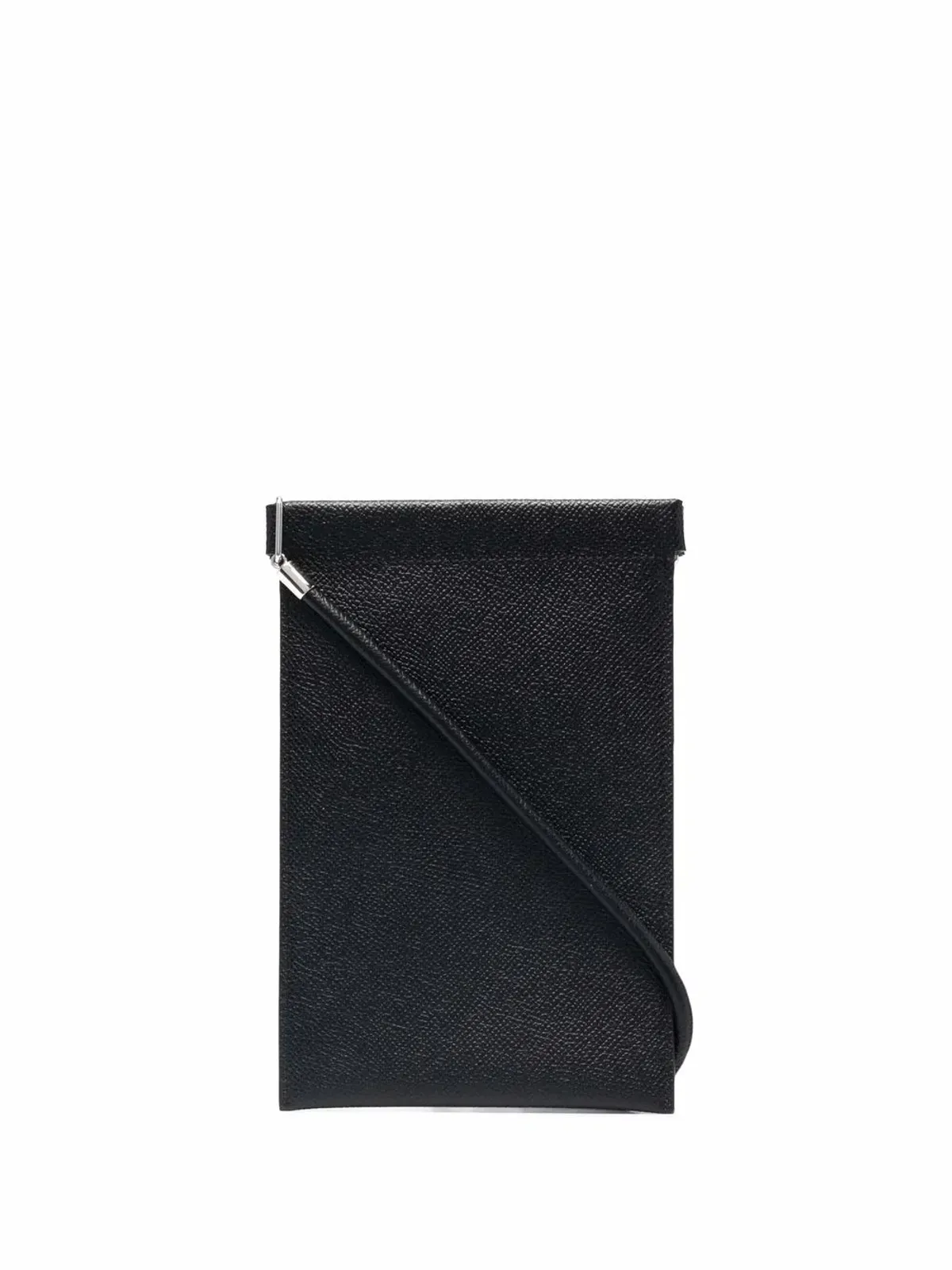 Maison Margiela 四針ステッチ レザー フォンホルダー - 画像1