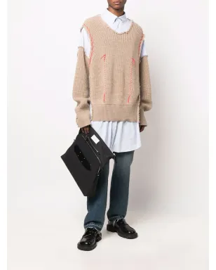 Maison Margiela ソフト 5AC ショルダーバッグ ブラック - サムネイル2