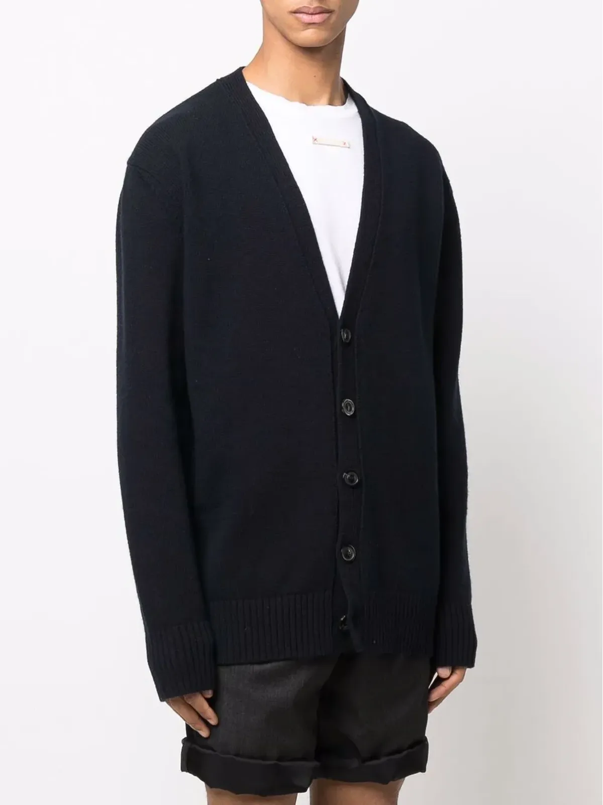 Maison Margiela オーバーサイズニットカーディガン - 画像3
