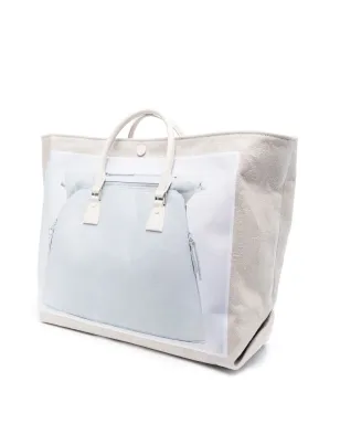 Maison Margiela 5AC trompe-l'oeil トートバッグ グレー - サムネイル4