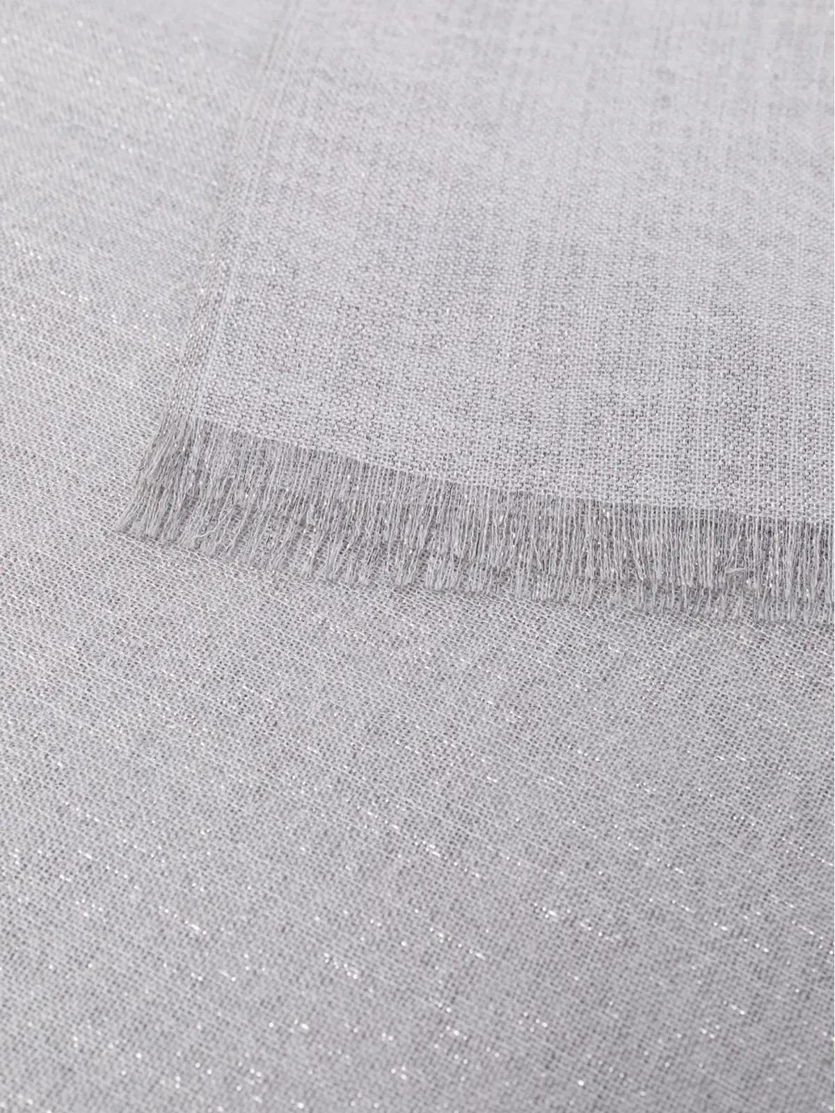 Brunello Cucinelli フリンジエッジスカーフ - 画像3