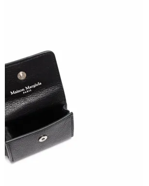 Maison Margiela 本革イヤフォンケース - ブラック - サムネイル3