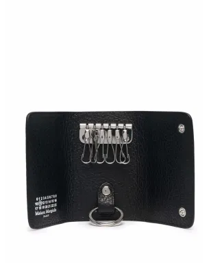 MM6 Maison Margiela 四つステッチ レザー キーホルダー - サムネイル3