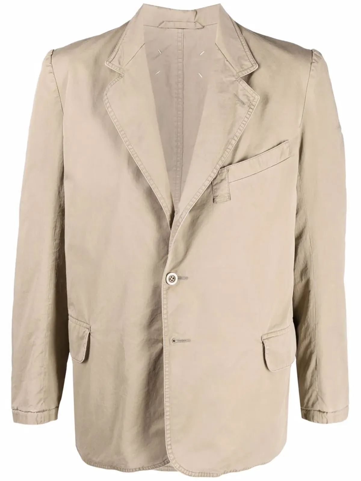 Maison Margiela ノッチド・ラペル シングルブレスト ブレザー - 画像1