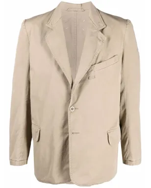 Maison Margiela ノッチド・ラペル シングルブレスト ブレザー - サムネイル1