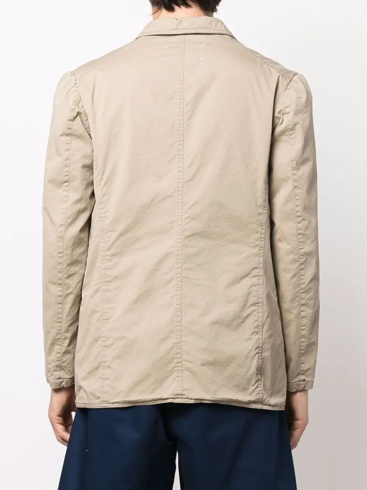 Maison Margiela ノッチド・ラペル シングルブレスト ブレザー - 画像4