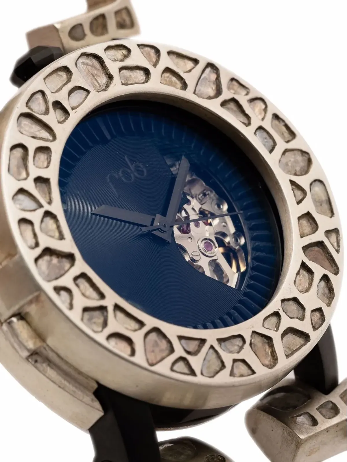 Parts of Four x Fob Paris R84 Mega-Pavé ウォッチ - ブラック - 画像3