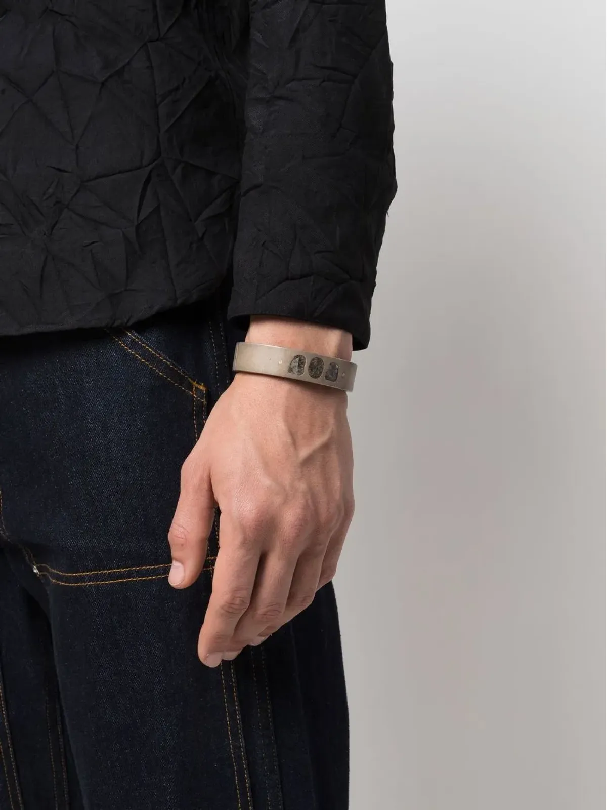 Parts of Four Sistema diamond bracelet - Silver - 画像2