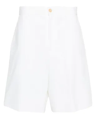 Alexander McQueen ストレートレッグショーツ - White - サムネイル1