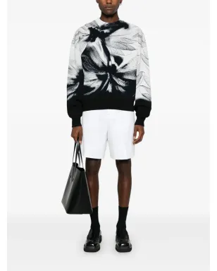 Alexander McQueen ストレートレッグショーツ - White - サムネイル2