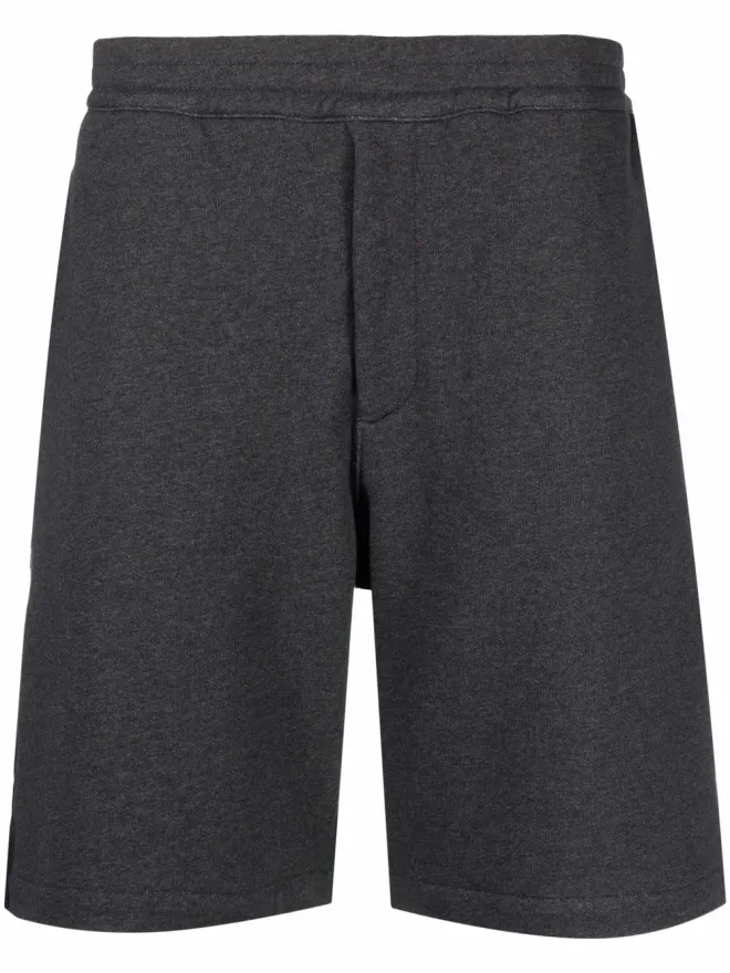 Alexander McQueen Alexander McQueen ストライプディテール トラックショーツの商品画像