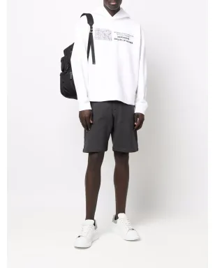 Alexander McQueen ストライプディテール トラックショーツ - サムネイル2