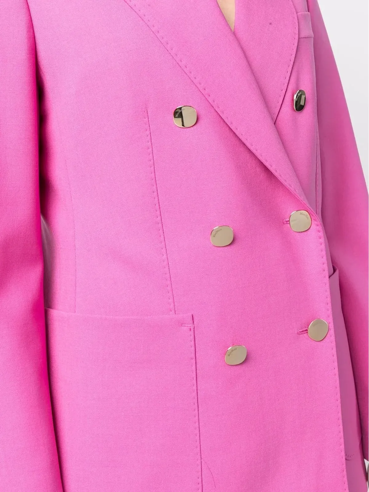 Max Mara ダブルブレスト テーラードブレザー - ピンク - 画像5