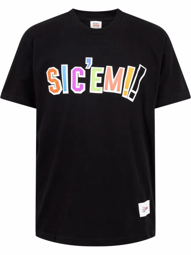 Supreme Supreme Wtaps Sic'Em T-shirt - Blackの商品画像