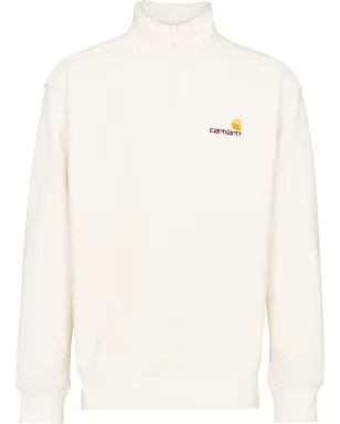 Carhartt WIP ロゴ刺繍 ハーフジップ スウェットシャツ - サムネイル1