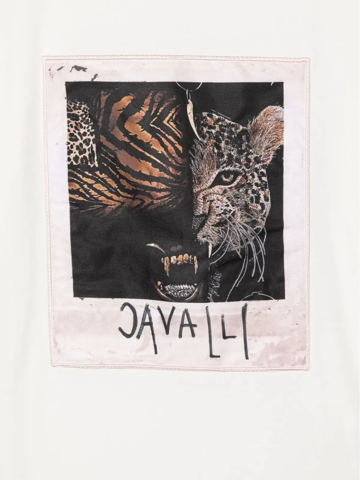 Roberto Cavalli Junior グラフィックプリント半袖Tシャツ - 画像3