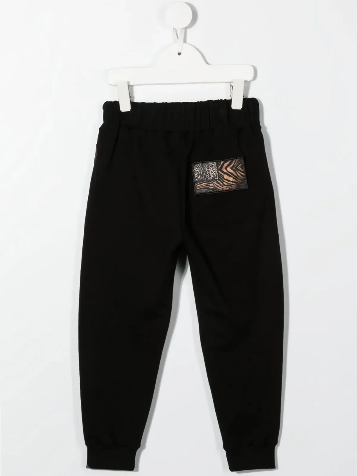 Roberto Cavalli Junior ストレッチコットン・トラックパンツ - ブラック - 画像2