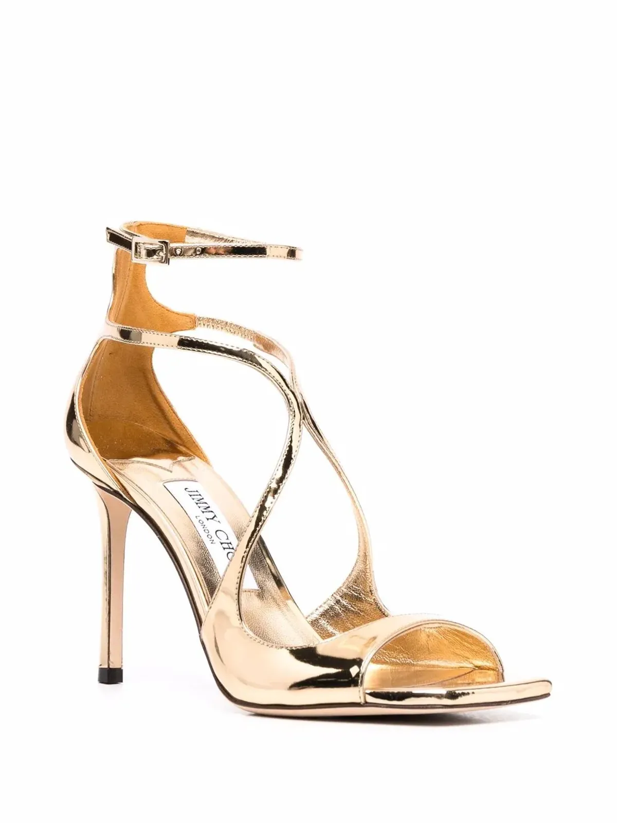 Jimmy Choo Azia メタリックエフェクト サンダル - 画像2