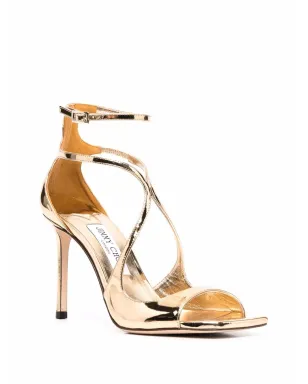 Jimmy Choo Azia メタリックエフェクト サンダル - サムネイル2