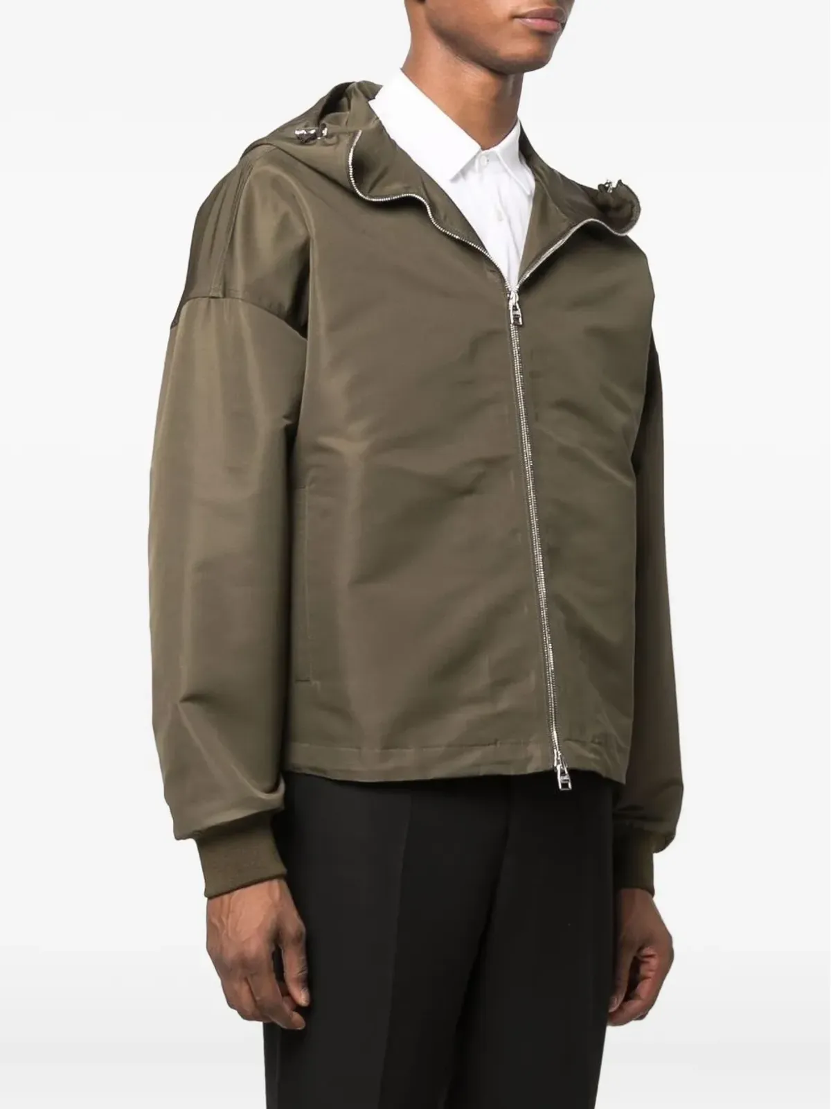 Alexander McQueen ブレイク フード付きジャケット - 画像3