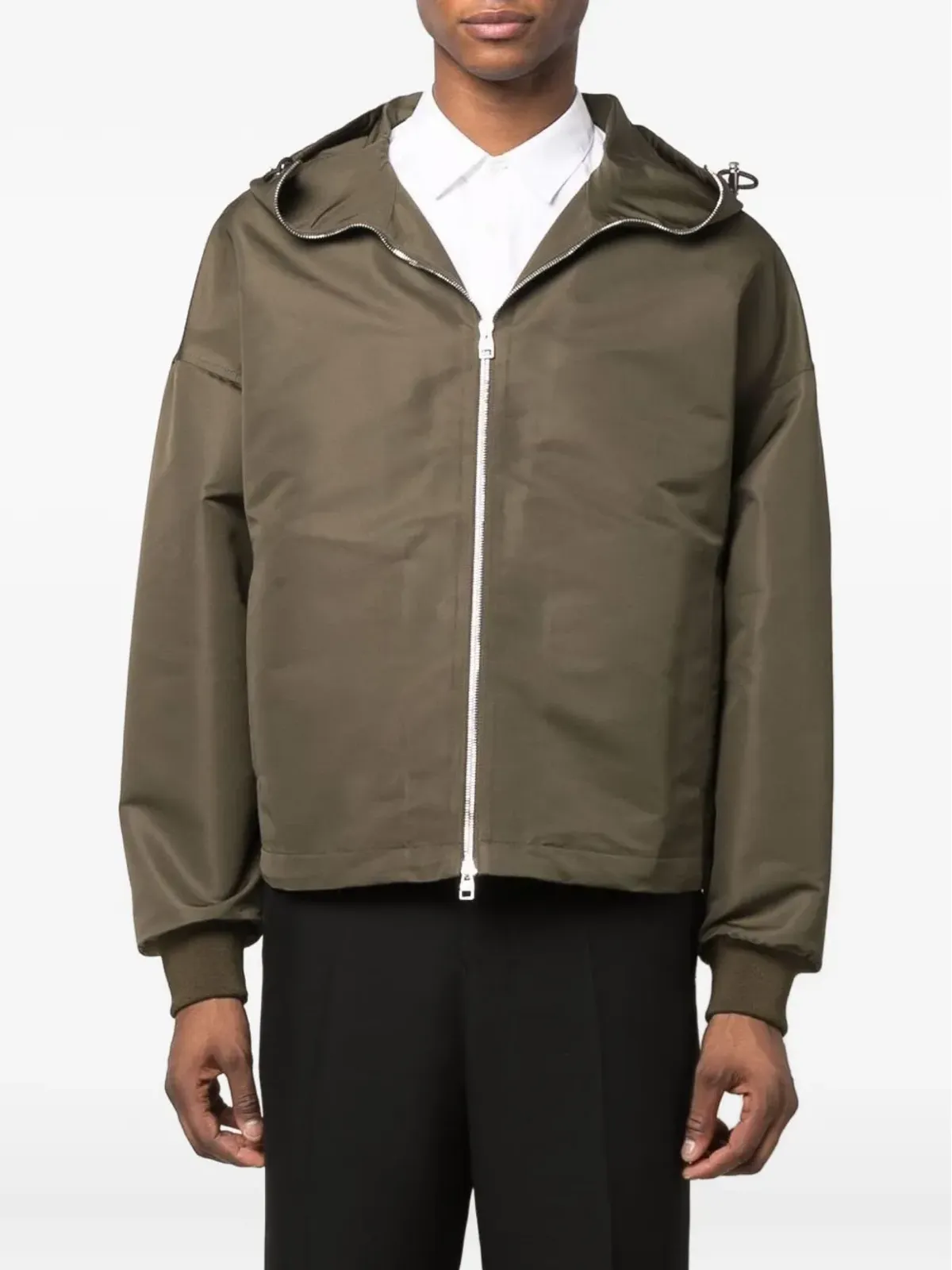 Alexander McQueen ブレイク フード付きジャケット - 画像4