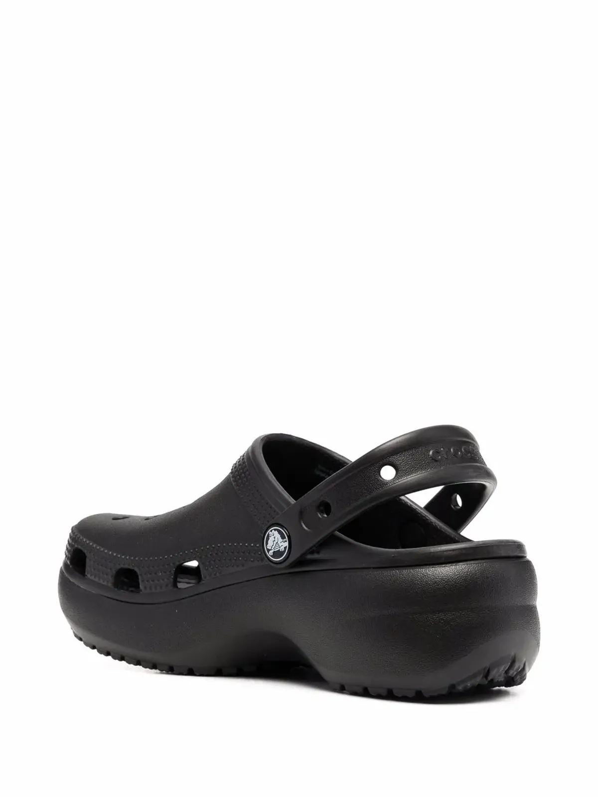 Crocs クラシック・プラットフォーム・クロッグ スライド ブラック - 画像3