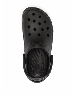 Crocs クラシック・プラットフォーム・クロッグ スライド ブラック - サムネイル4