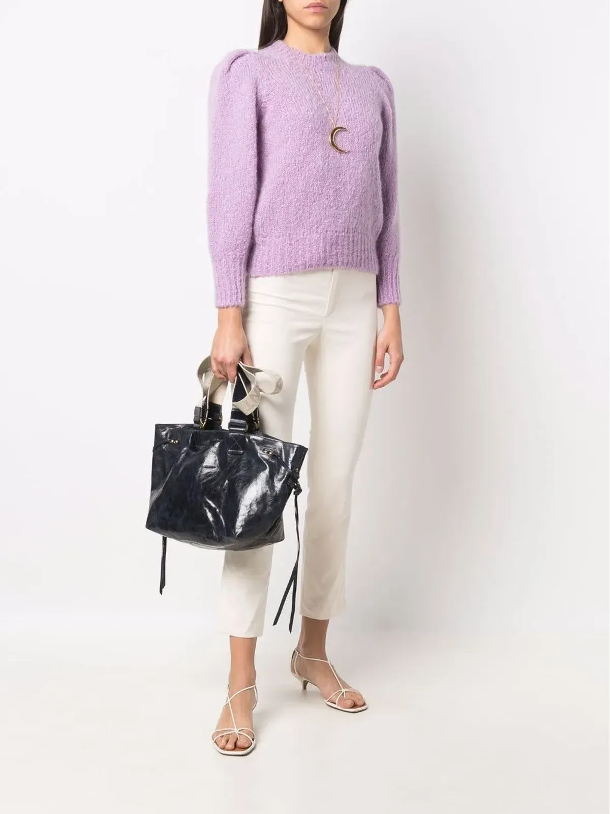 ISABEL MARANT ミッドライズ・ストレートパンツ - ベージュ - 画像2