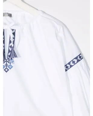 Il Gufo 刺繍入りチュニックトップ - サムネイル3